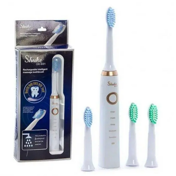 Масажна щітка Shuke з 5 режимами, Масажна електрична щітка   знижка | Зображення 2