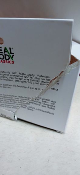 Насадка на член Real Body — Real Extender HUGY (порване паковання) | Зображення 1