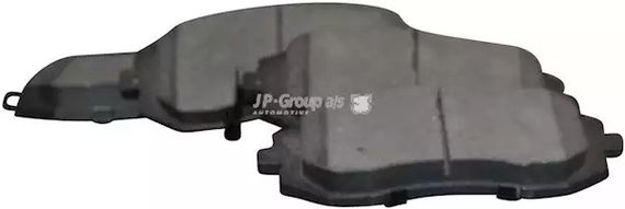 Колодки передні гальмівні Subaru Impreza 02-/Forester 02- (tociko), JP Group (4663600510) | Зображення 2