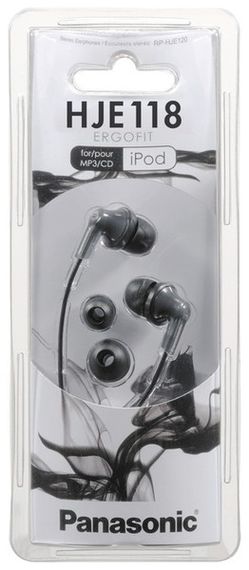 Навушники Panasonic RP-HJE118GU-K | Зображення 1
