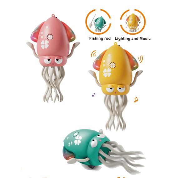 Игрушка "Музыкальный танцующий осьминог" | Зображення 1