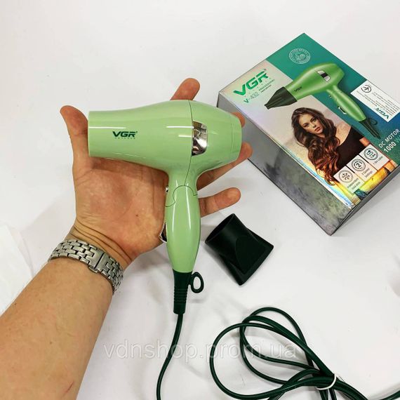 Женский мощный фен для укладки волос, Фен для волос с регулируемой температурой дома и салона BN-55 | Зображення 6