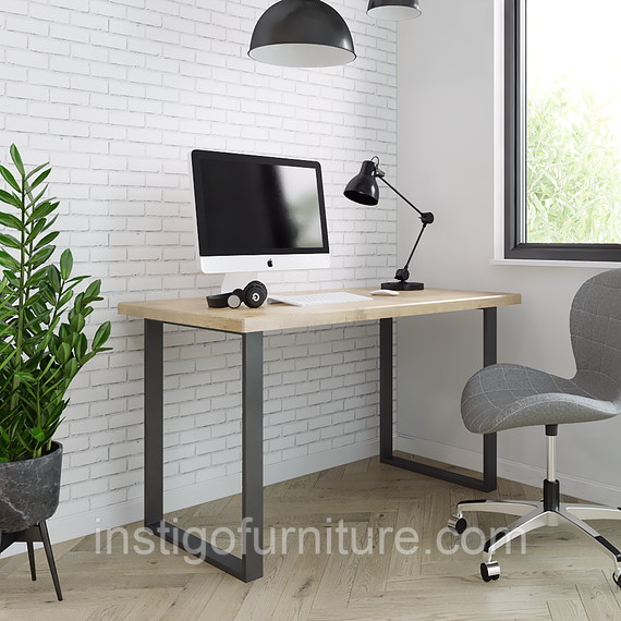 Комплект опор для столу з металу 600×120mm, H=730mm (профільна труба: 60x20mm) | Зображення 1