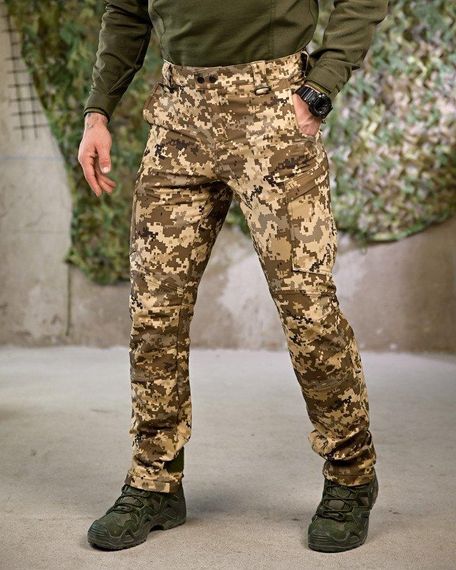 Еластичні тактичні штани Patriot піксель ПП7800