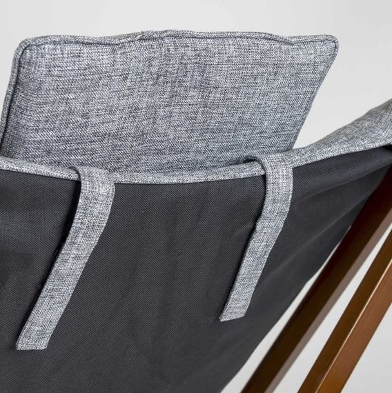 Крісло розкладне Bo-Camp Bloomsbury L Grey (1200370) (DAS302726) | Зображення 2