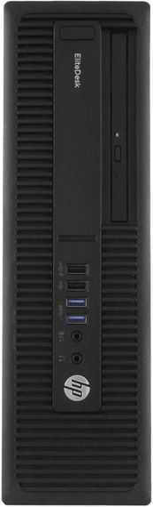 ПК HP EliteDesk 800 G2 SFF / Intel Core i5-6500 (4 ядра по 3.2 - 3.6 GHz) / 8 GB DDR4 / 500 GB HDD / Intel HD Graphics 530 / DVD-ROM б/в | Зображення 1
