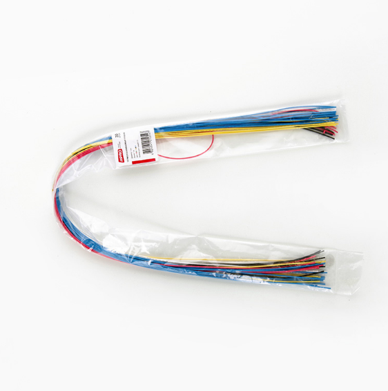 Термозбіжна трубка d1мм 6 кольорів уп/1м*30шт APRO | Зображення 3