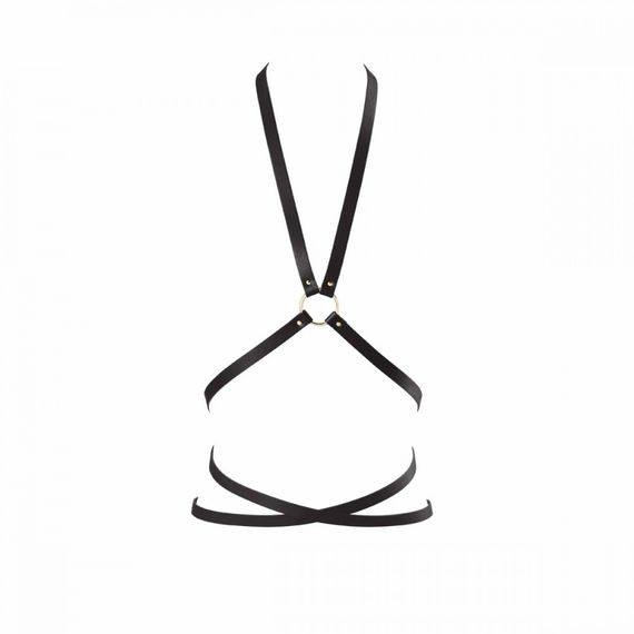 Портупея з екошкіри Bijoux Indiscrets Maze – Multi-Way Body Harness Black | Зображення 4