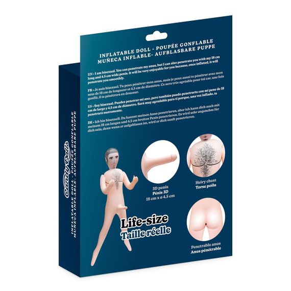 Надувна секс лялька Candy Dolls James sexstyle | Зображення 1