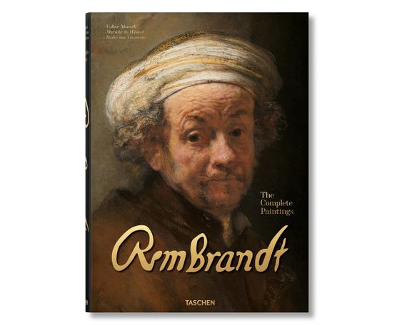 Книга Рембрандт альбом репродукцій Rembrandt. The Complete Paintings XXL. Rudie van Leeuwen книга о художниках