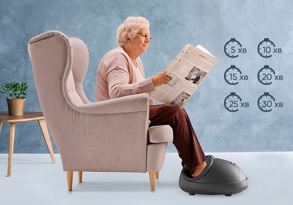 Лімфодренажний масажер для ніг EasyFit (EF-2300) | Зображення 3