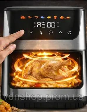 Аэрогриль-фритюрница SOKANY SK-10107 на 8,5 л 2000 Вт | Зображення 2