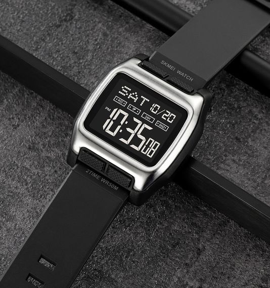Годинник S2kmei 2193SIBK Silver-Black | Зображення 3