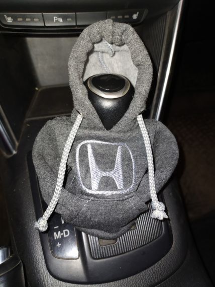 Чохол кофта Худі аксесуар на КПП  Car Hoodie Хонда Honda сірий подарунок автомобілісту 10070