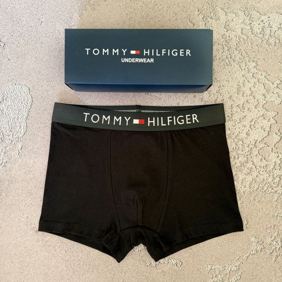 Чоловічий набір трусів 5 шт Tommy Hilfiger колір чорний | Зображення 4