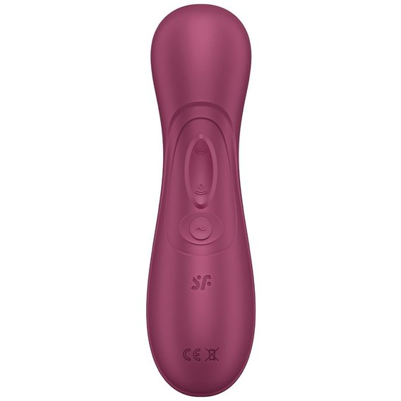 Вакуумний вібратор Pro 2 Generation 3 with Liquid Air wine red Sex Aura | Зображення 3