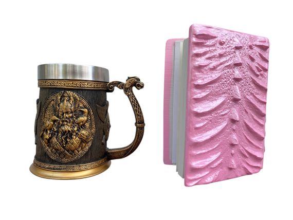 Подарунковий набір Кухоль 3D Скандинавські Боги та Блокнот 3D «Дракон Єдинорога» | Зображення 1