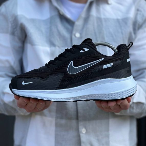Кросівки Nike весна-літо колір  чорний/білий | Зображення 3