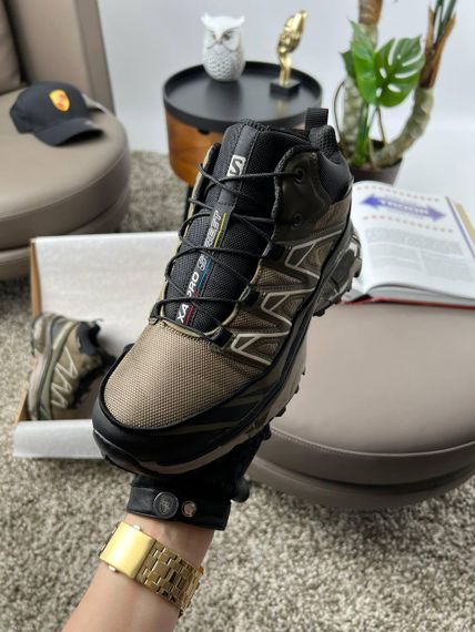 Мужские зимние кроссовки  Salomon XT-6 Brown Fur, Вьетнам 45 28,5 | Зображення 5