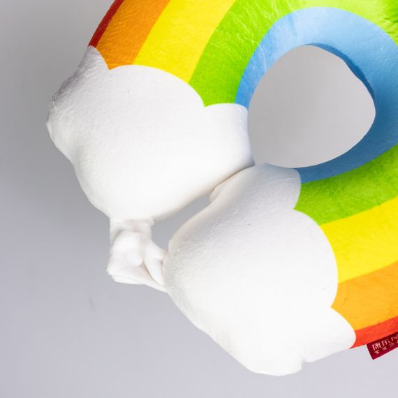 Подушка для шиї Rainbow U-подібна, червоний HP-56-13R | Зображення 1