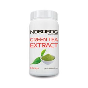 Комплексний жироспалювач Nosorog Nutrition Green Tea And Vitamin C 60 Caps