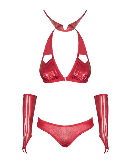 Игровой Костюм Вампирши Obsessive Vampines Red S/M sexstyle | Зображення 2