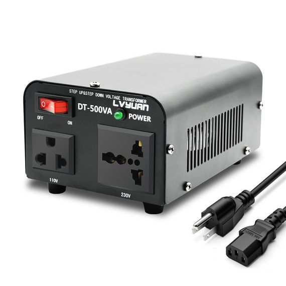 Перетворювач напруги 220v на 120v 500W (250W) | Зображення 1