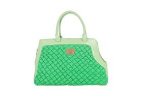 Сумка-переноска для собак та котів Misoko&Co, 51 см х 34.5 см х 18 см, зелений