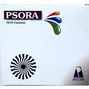 Противовоспалительное средство Ayulabs Psora 100 Caps
