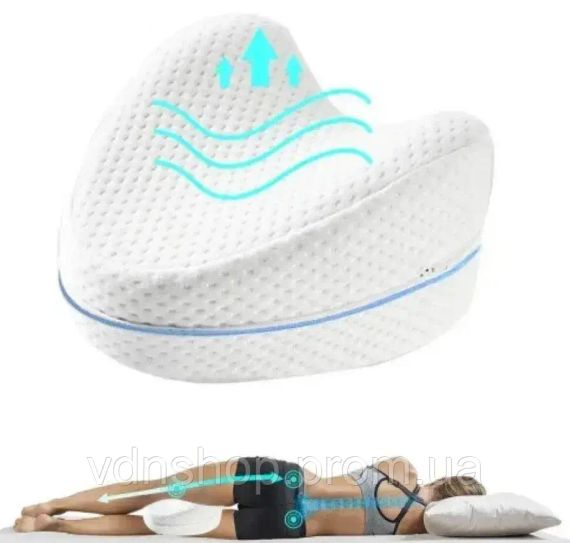Подушка ортопедична для ніг та колін Contour Legacy Leg Pillow Подушка під ноги для сну | Зображення 1