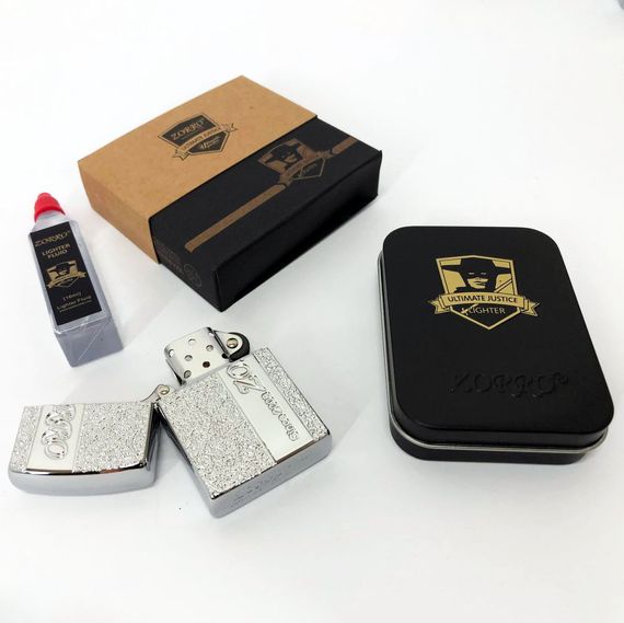 Зажигалка бензиновая Zorro HL-359, сувенир зажигалка, зажигалки подарки для мужчин, зажигалка FX-918 в подарок | Зображення 9