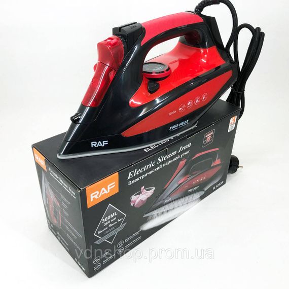 Эффективный утюг для одежды RAF, Утюг паровой для деликатной глажки Керамический глажки YD-18 | Зображення 2