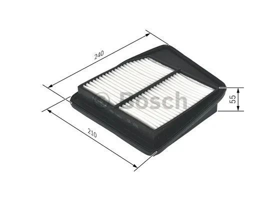 Фільтр повітряний HONDA ACCORD, BOSCH (F026400357) | Зображення 7
