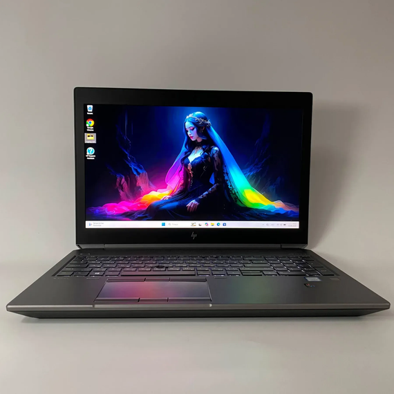 Мобильная рабочая станция Б-класс HP zBook 15 G6 / 15.6" (3840x2160) IPS / Intel Core i9-9880H (8 (16) ядер по 2.3 - 4.8 GHz) / 32 GB DDR4 / 512 GB SSD / nVidia Quadro T1000, 4 GB GDDR5, 128-bit / WebCam / Fingerprint б/у + Подарок Беспроводная мышь / USB | Зображення 1