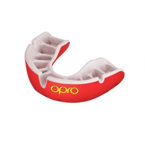 Капа OPRO Gold доросла (вік 11+) Red/Pearl (art.102504004)