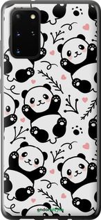 Чохол на Samsung Galaxy S20 Plus Панди "4318t-1822-2448"