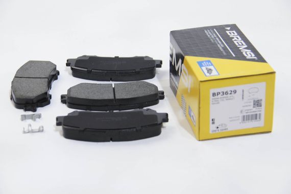 Колодки передні гальмівні Qashqai II/Kadjar 13- (Akebono), Bremsi (BP3629) | Зображення 2