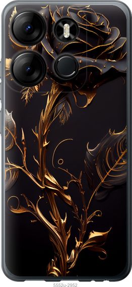 Чехол на Tecno Spark Go 2023 BF7 Роза 3 "5552u-2952-17620"
