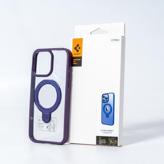 Чохол для смартфона Spigen AAA Magnetic Ring for Apple iPhone 15 Pro Max Purple