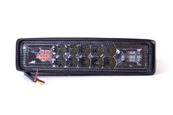 Світлодіодна фара AllLight FG-30W Spot 9-30V + червоно-синій страбоскоп | Зображення 2