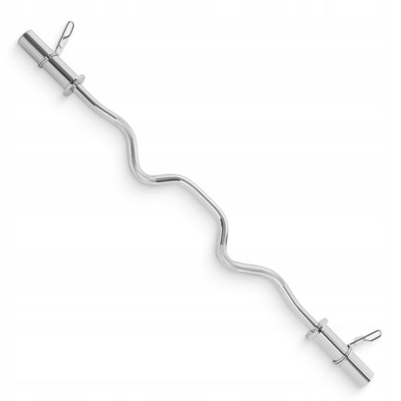 Гриф для штанги олімпійський Z-подібний 4FIZJO 120 см 50 мм (P-5905973401210) | Зображення 1