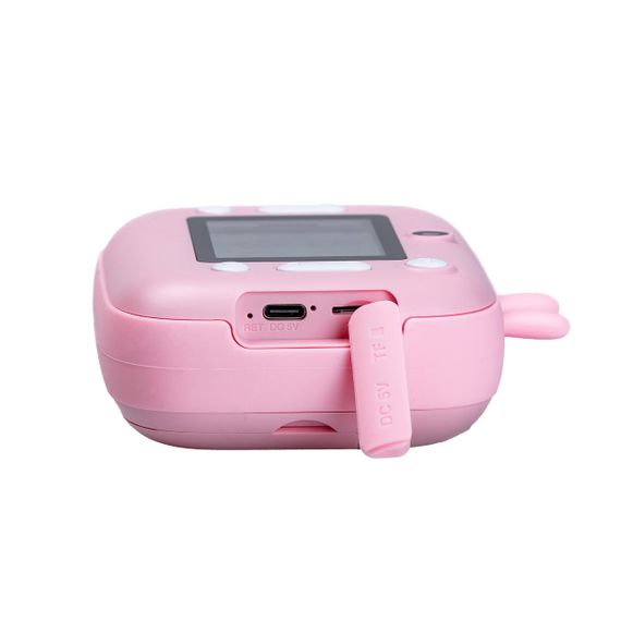 Дитяча фотокамера з миттєвим друком знімків «Зайчик» Рожевий HPS1P | Зображення 1