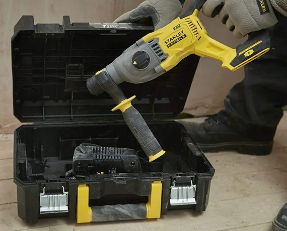 Перфоратор акумуляторний Stanley Fatmax з АКБ та ЗП SFMCH900M22 | Зображення 5