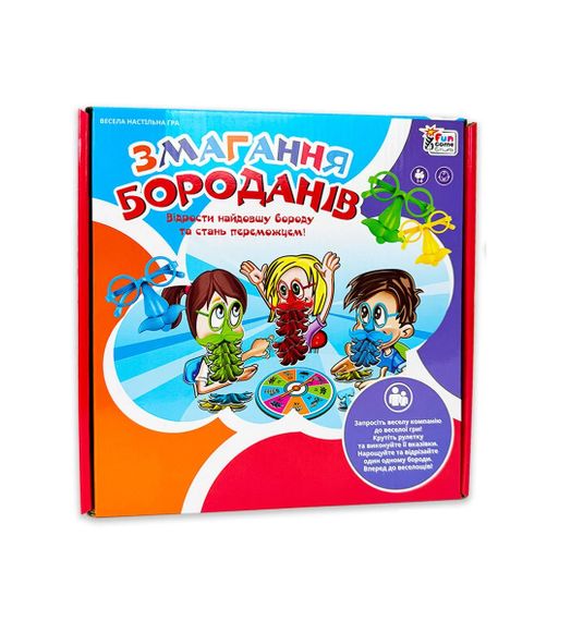 Настільна гра "Битва бородачів" UKB-B 0004 4FUN Game Club, в коробці (6904668628740)