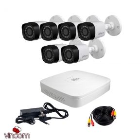 Комплект видеонаблюдения Dahua HDCVI-6W KIT