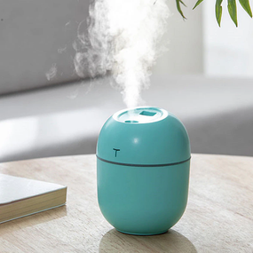 Увлажнитель воздуха круглый H2O Humidifier Бирюзовый