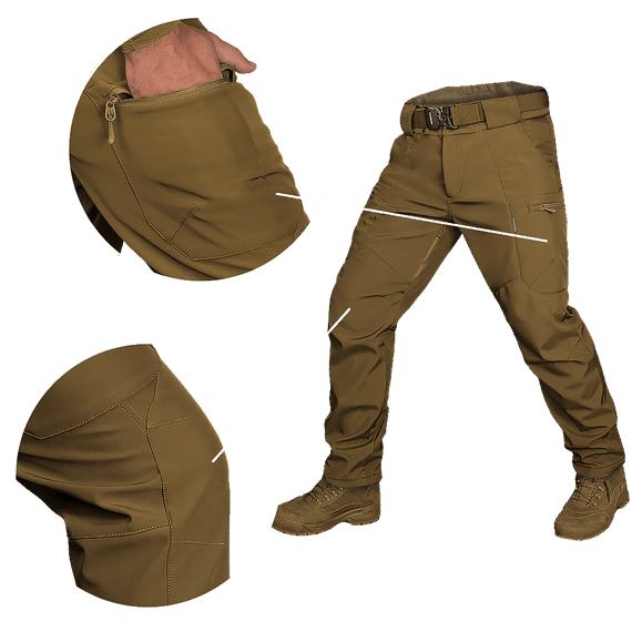Штани SoftShell Vent Койот (8289), XL | Зображення 4