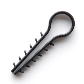 Дюбель-ялинка 16мм для круглого кабелю чорний 50 шт/уп APRO