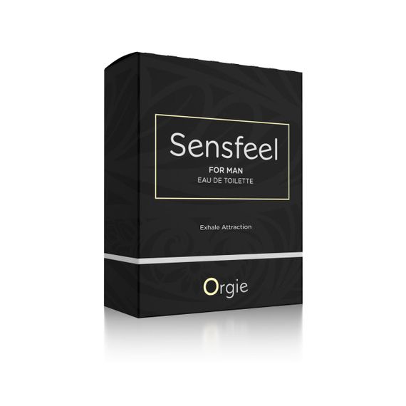 Чоловіча туалетна вода SENSFEEL + афродизіак, 50 мл ефективна феромон-технологія Orgie (Бразилія-Португалія) | Зображення 1