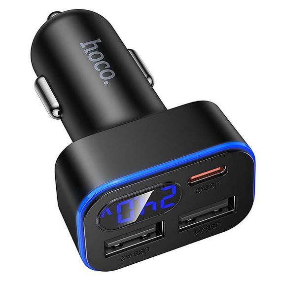 АЗП Hoco Z63A Barry PD42W+QC3.0 (2USB-A/1C) Black | Зображення 2